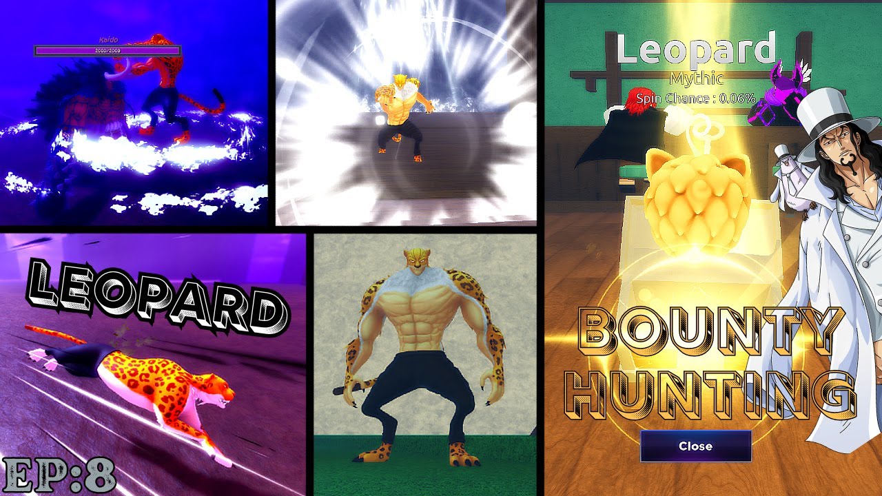 USING LEOPARD TO BECOME THE STRONGEST CP-0 AGENT (FRUIT BATTLEGROUNDS BOUNTY HUNTING)