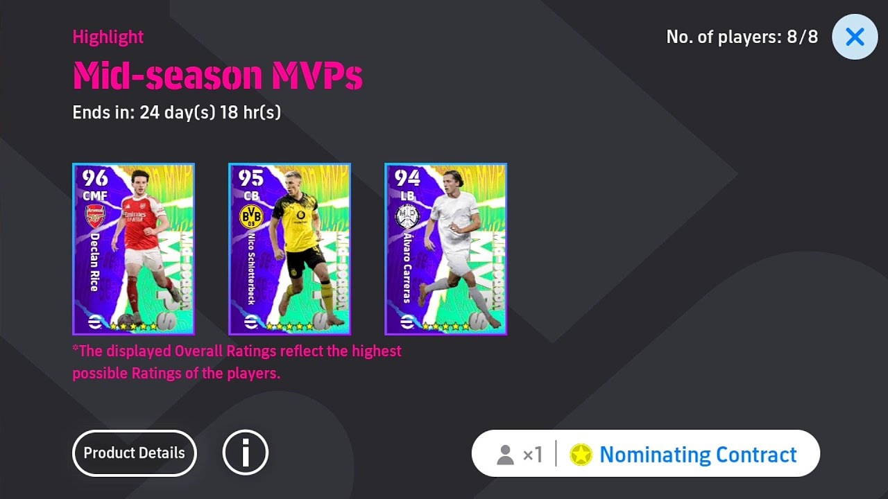 Selection Contract Mid Season MVPs || Highlight Cards || eFootball Mobile 2026 Gameplay 