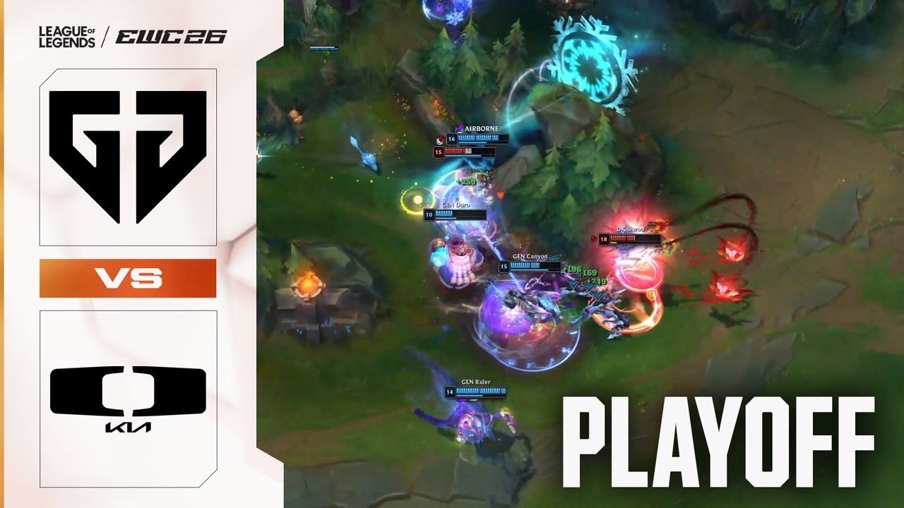 Gen.G Esports vs Dplus Kia | League of Legends at EWC 26 - Semifinal - HIGHLIGHTS