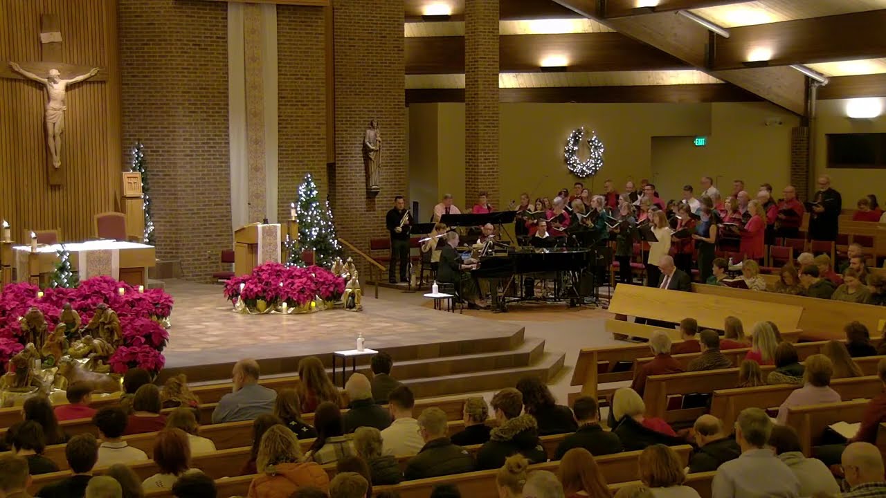 10pm Christmas Mass at St. Michael Catholic Church Prior Lake, MN - Dec. 24, 2025