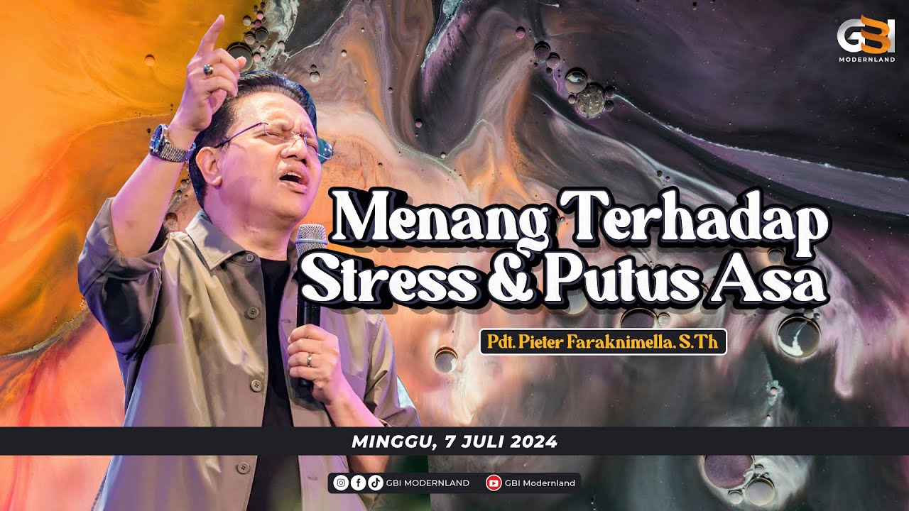 GBI Modernland Ibadah Raya Online - 7 Juli 2024 | Pdt. Pieter Faraknimella, S.Th