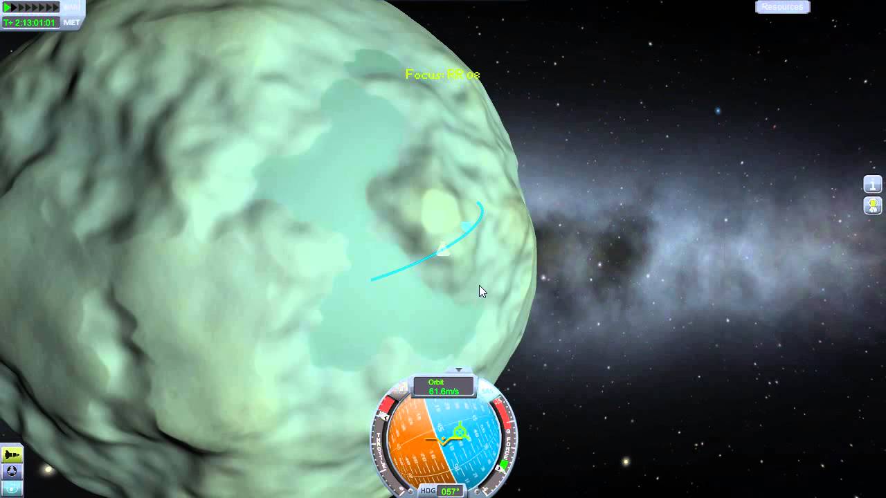 KSP v0.23 прохождение. Серия 11. Полёт на Мимус. Часть 2