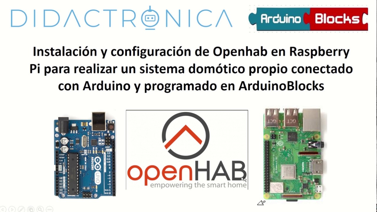 Instalación de openhabian y comunicación con Arduino en local para domótica con Openhab