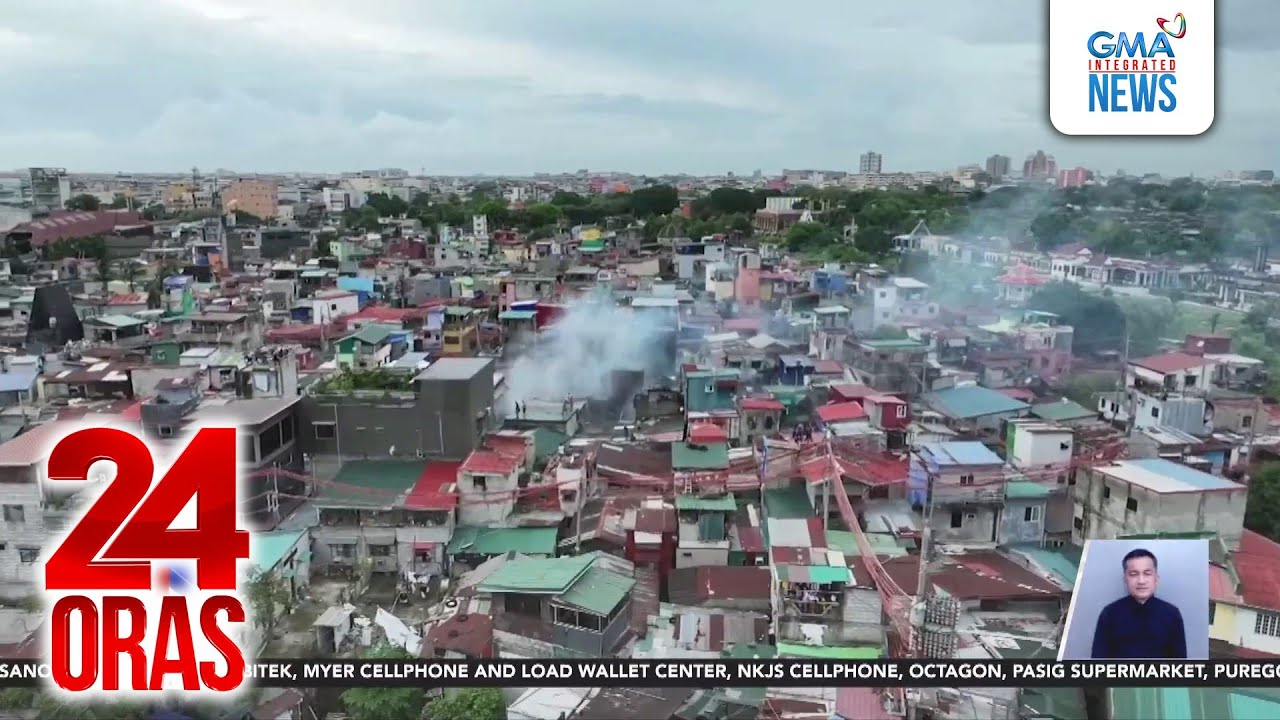 15 bahay, nasunog sa Sta. Cruz, Manila; 4 sugatan sa sunog | 24 Oras