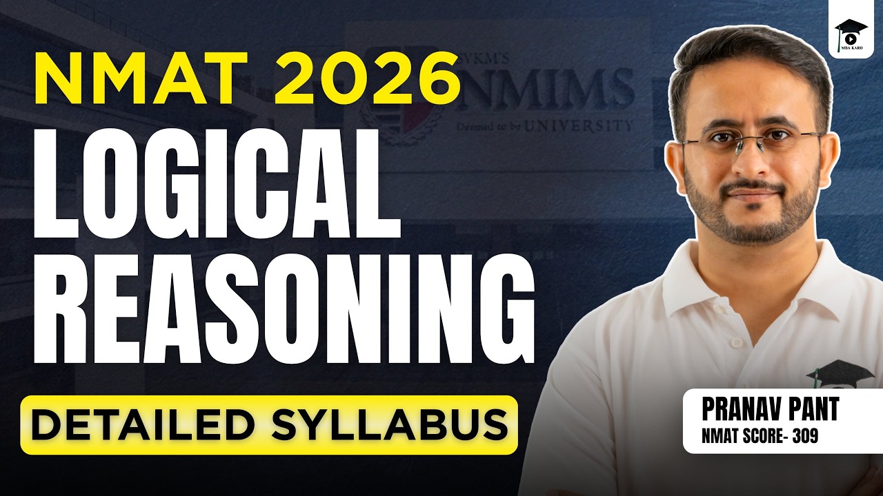 NMAT 2026 Logical Reasoning Syllabus Breakdown | NMAT 26 LR Strategy, Important Topics & Exam Pat...