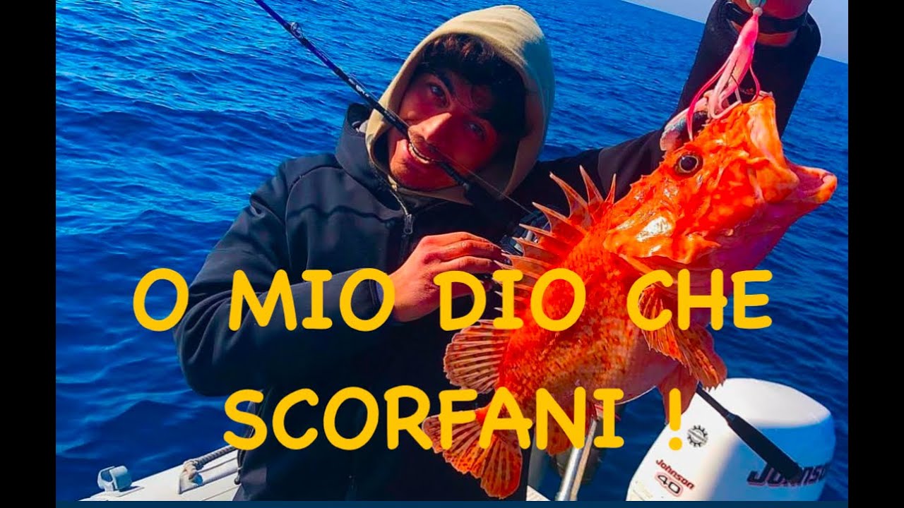INCHIKU, PESCA DA BARCA AGLI SCORFANI E NON SOLO...