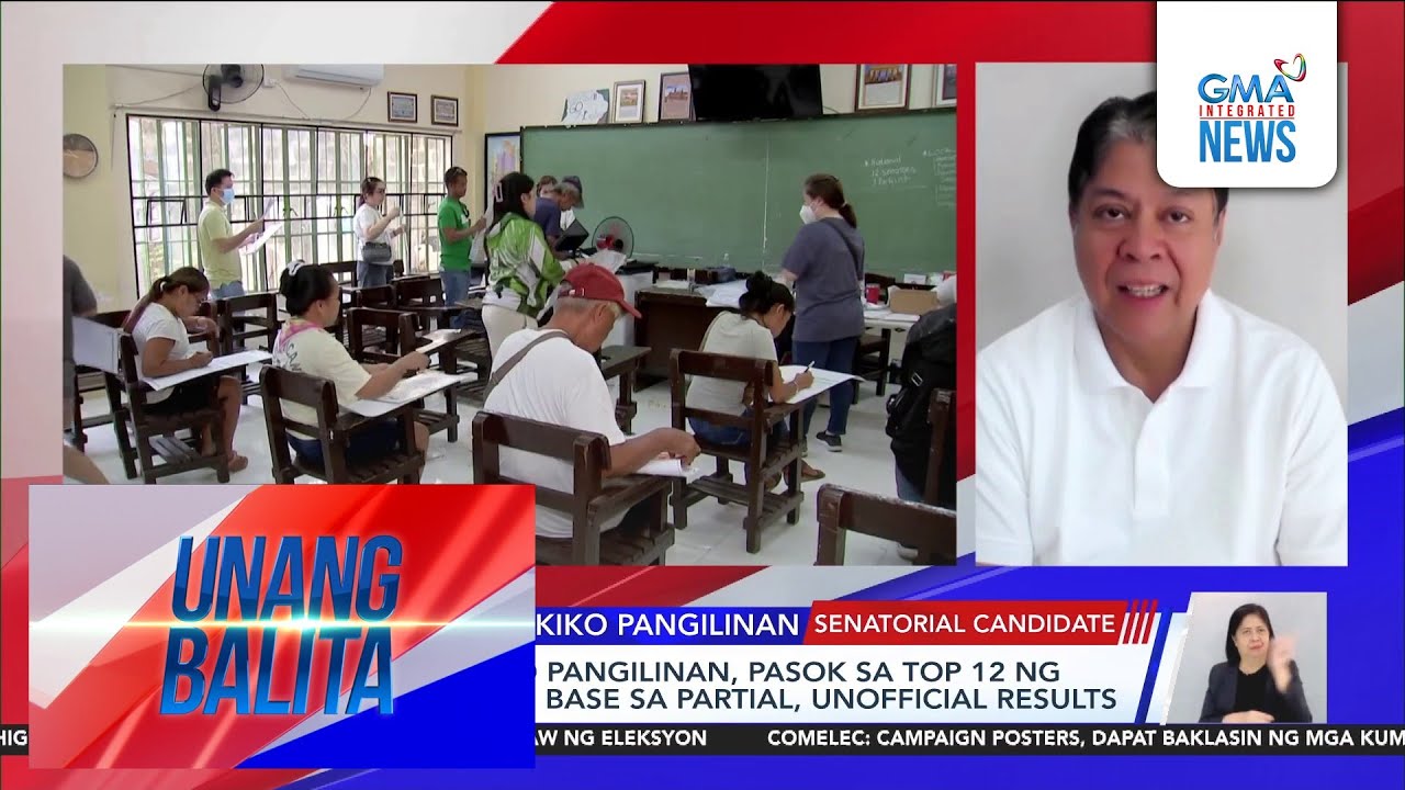 Panayam kay Kiko Pangilinan, Senatorial Candidate | Unang Balita