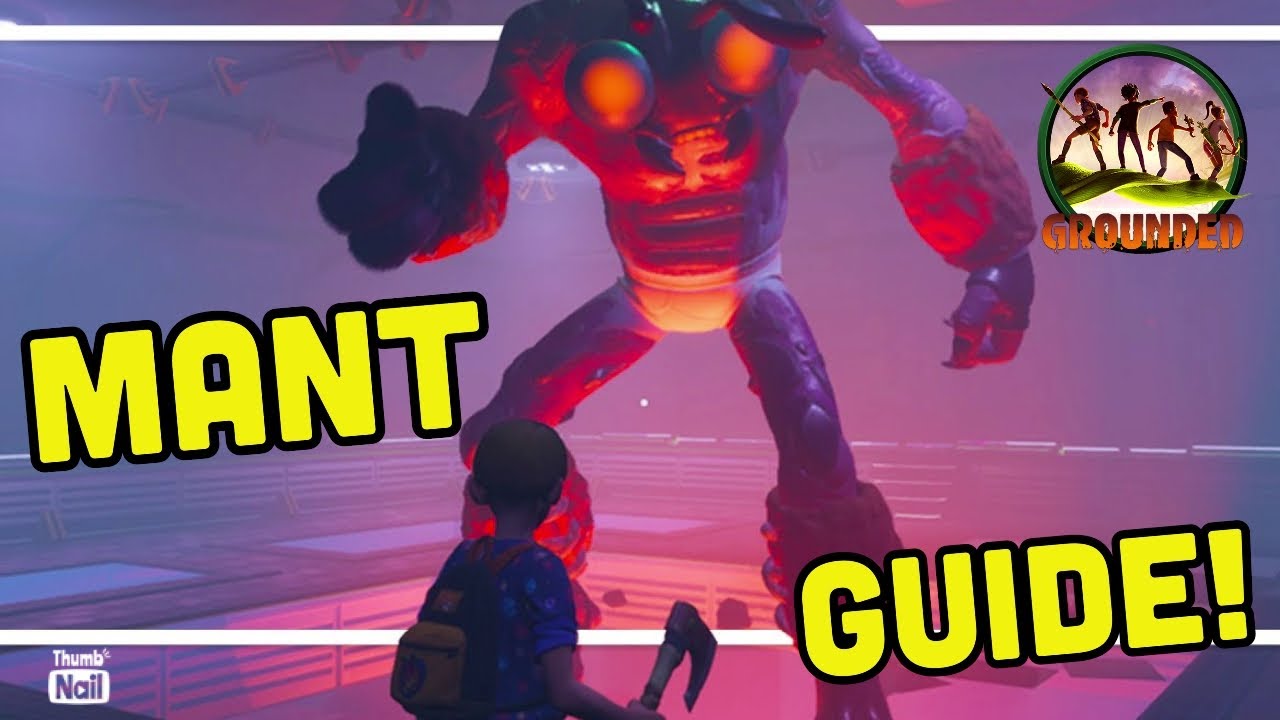 How to Easily DEFEAT The MANT in Gounded -  EASY Step by Step GUIDE!