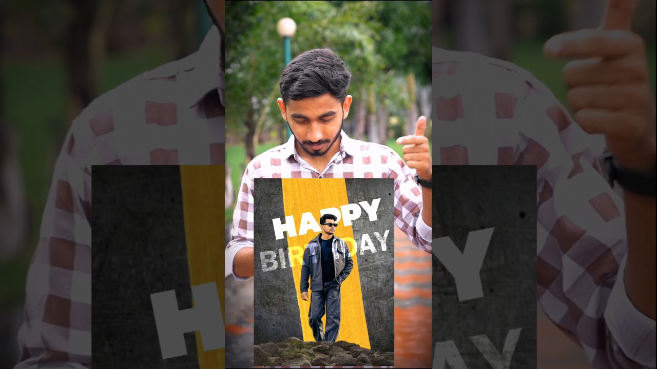PicsArt Birthday editing tutorial 🔥🤯|birthday photo editing #picsart #trend #birthday #editing