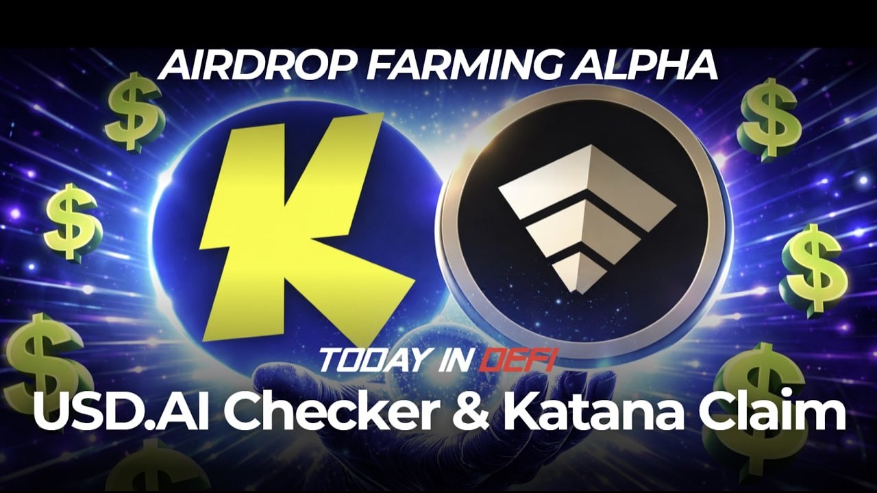 Katana $KAT Airdrop Claim LIVE + USD.AI $CHIP Airdrop Checker + 2 More Claims This Week