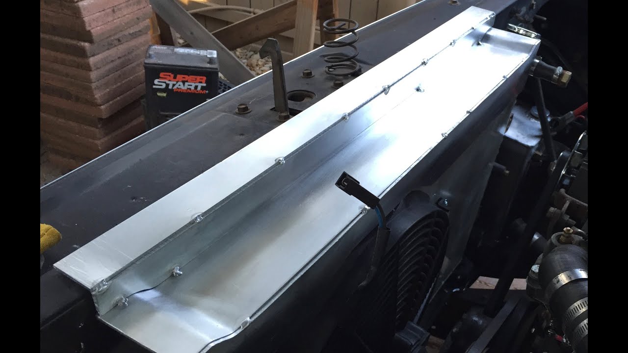 PART 2 CHEVY C10 RADIATOR SUPPORT BUILD | Aluminum 73-87 C10 Upper Radiator Support Bracket