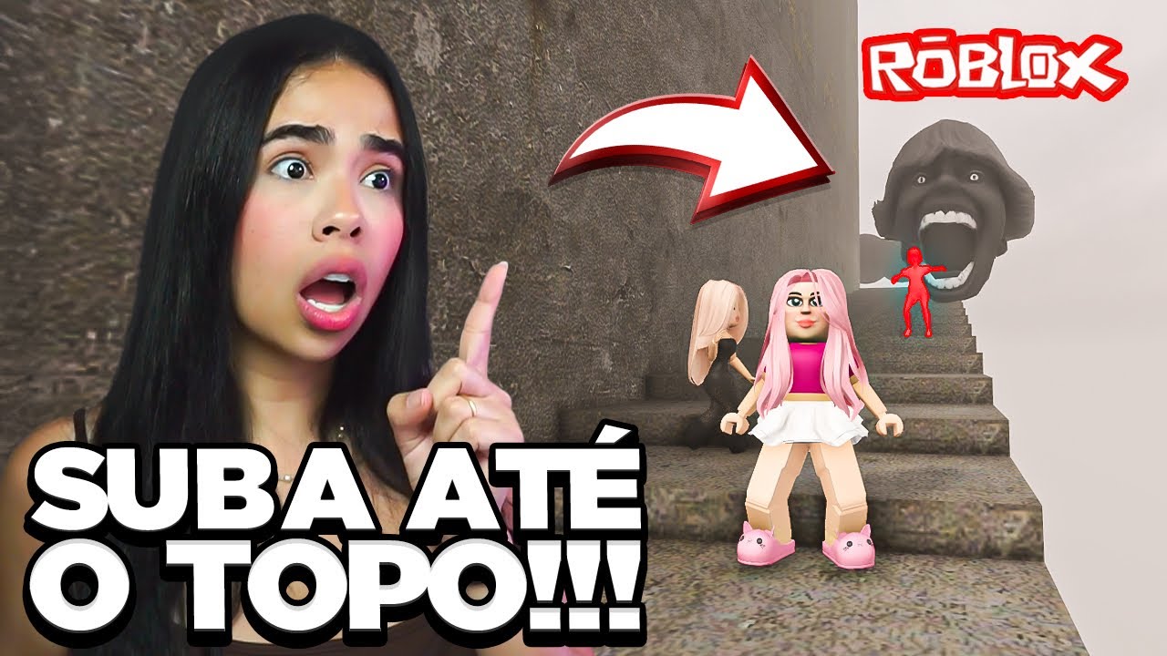 SOBREVIVA DA MINHOCA ATÉ O TOPO NESSE JOGO DO ROBLOX