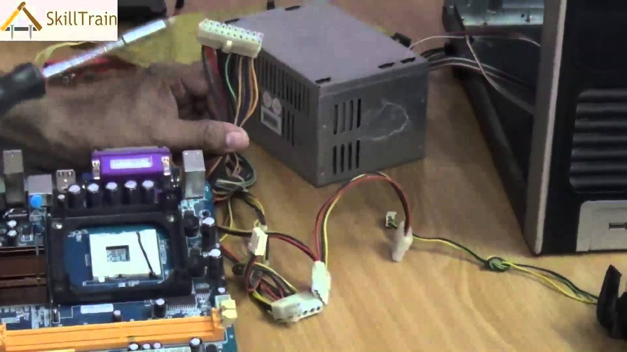 Introduction to a cabinet of a Computer (Part-2) (Hindi) (हिन्दी)