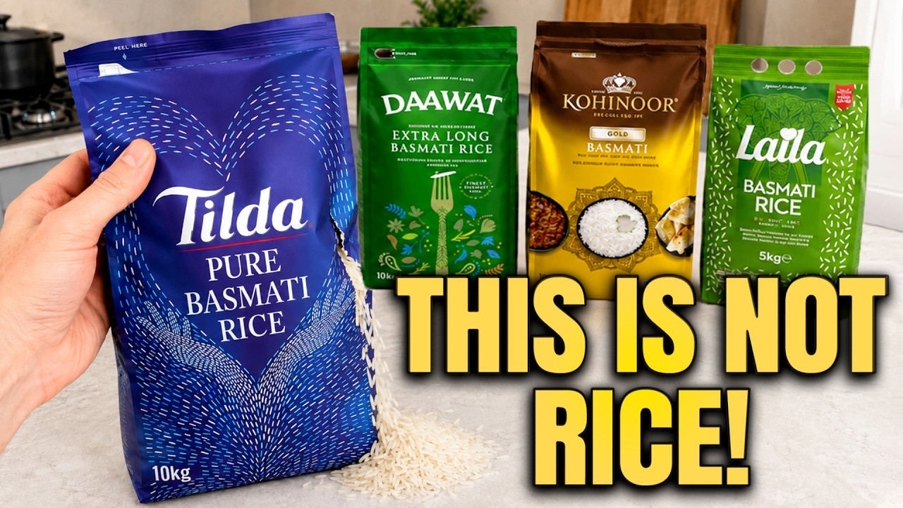 DON&rsquo;T Buy These 9 BASMATI RICE Brands &mdash; Only 3 Are Actually Real Basmati