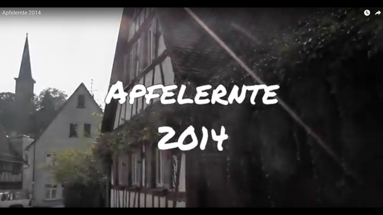 Apfelernte 2014