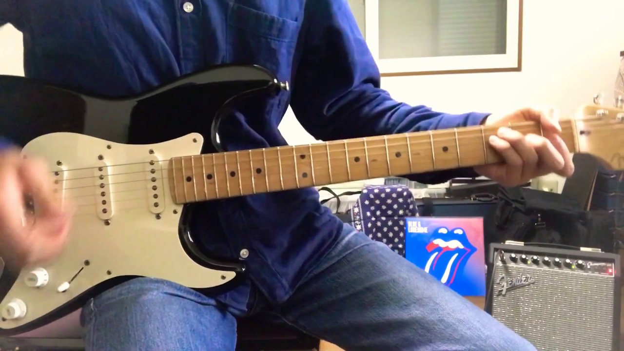 The Rolling Stones - Start Me Up (Ronnie Wood Guitar Cover )