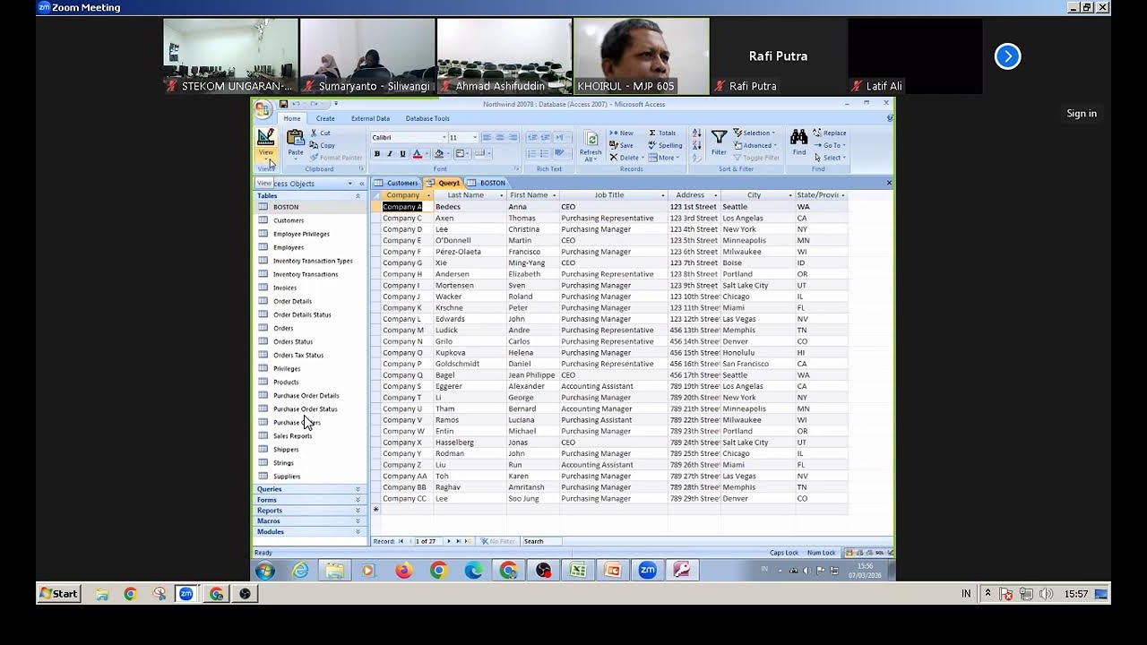 Sistem Basis Data  -- Pertemuan 3