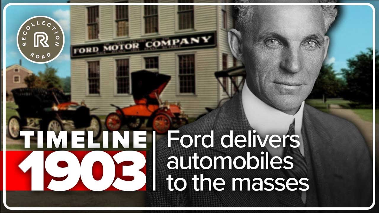 Timeline 1903 - The West Wing, Ford Motor Company, and Crayola Crayons
