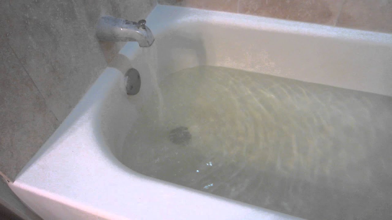 My Bathtub Filling up with Water