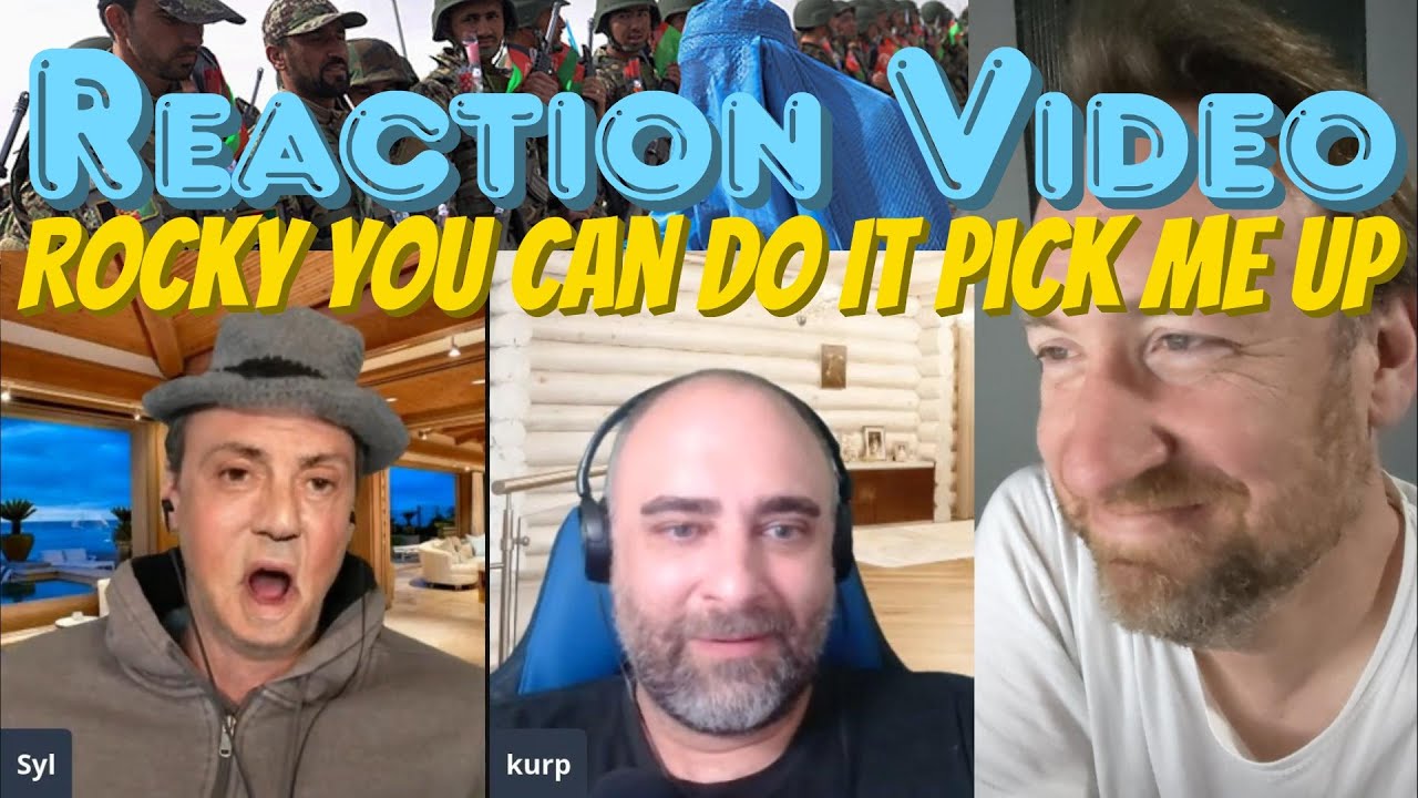 Rocky You Can Do It Pick Me Up reaction video Afghan National Army