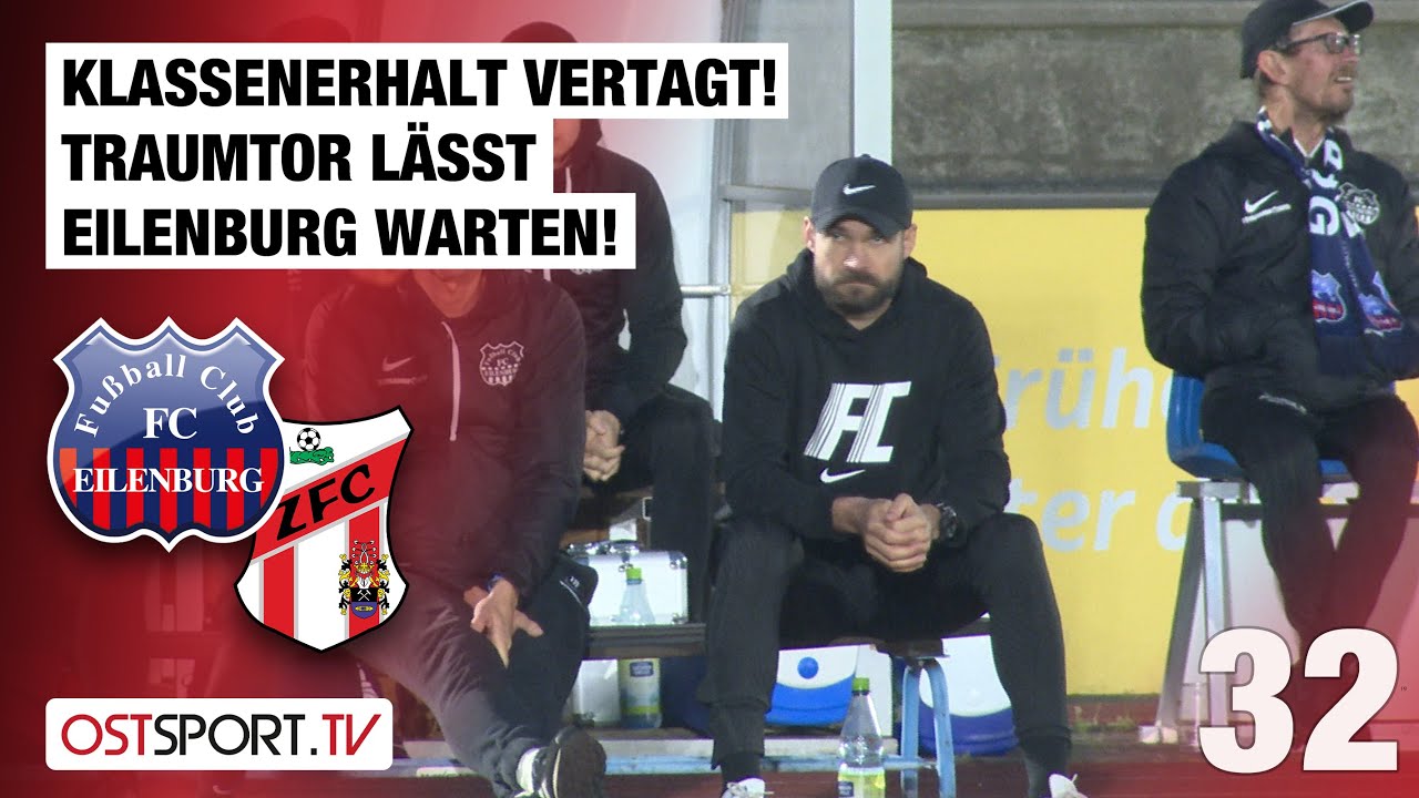 Klassenerhalt vertagt! Traumtor lässt FCE warten: Eilenburg - Meuselwitz | Regionalliga Nordost