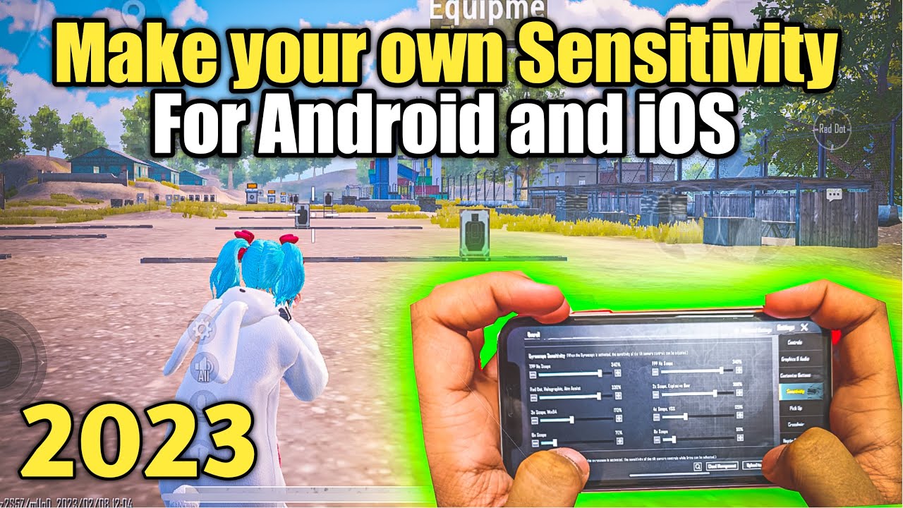 Best Sensitivity for PUBG MOBILE | New Update 2023 PUBG | Customized Sensitivity PUBG MOBILE/BGMI