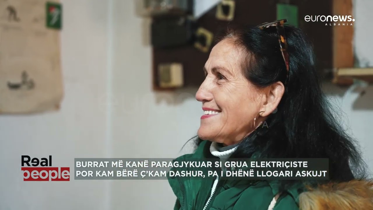 “Elektriçistja nga Erseka që bënte xheloze burrat për punën e saj”