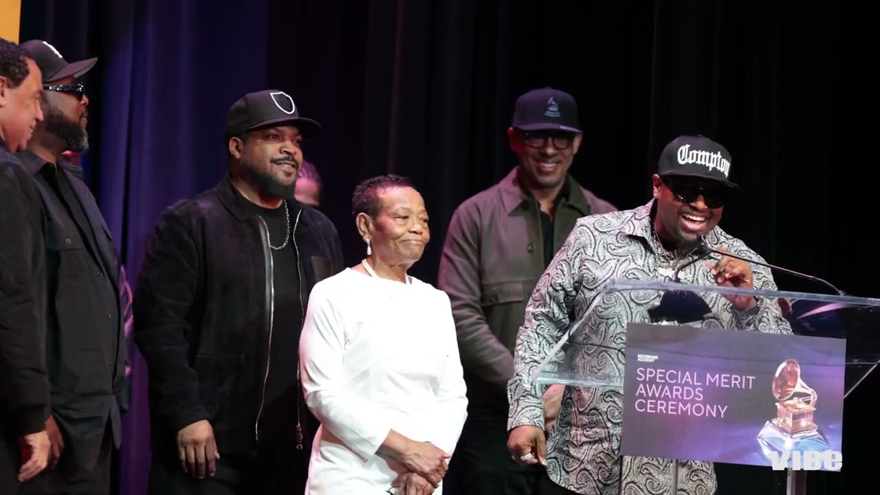 N.W.A and Eazy E's Mother Accept Recording Academy's Special Merit Lifetime Achievement Award | VIBE