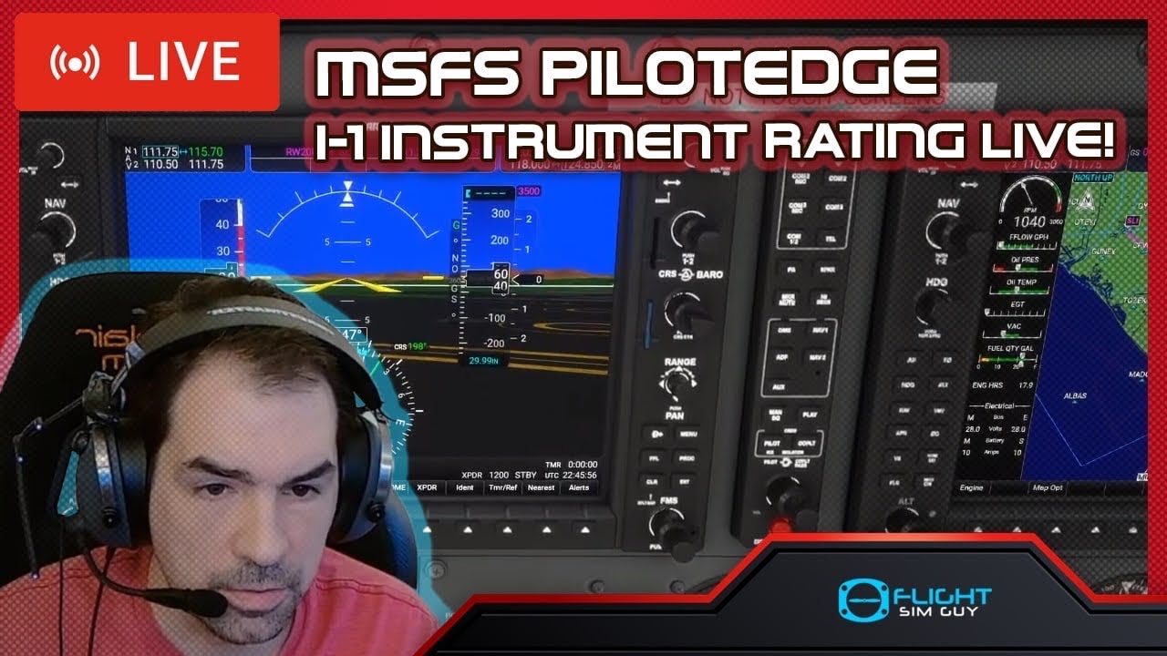 MSFS Pilotedge I-1 Rating: A Quick Out and Back
