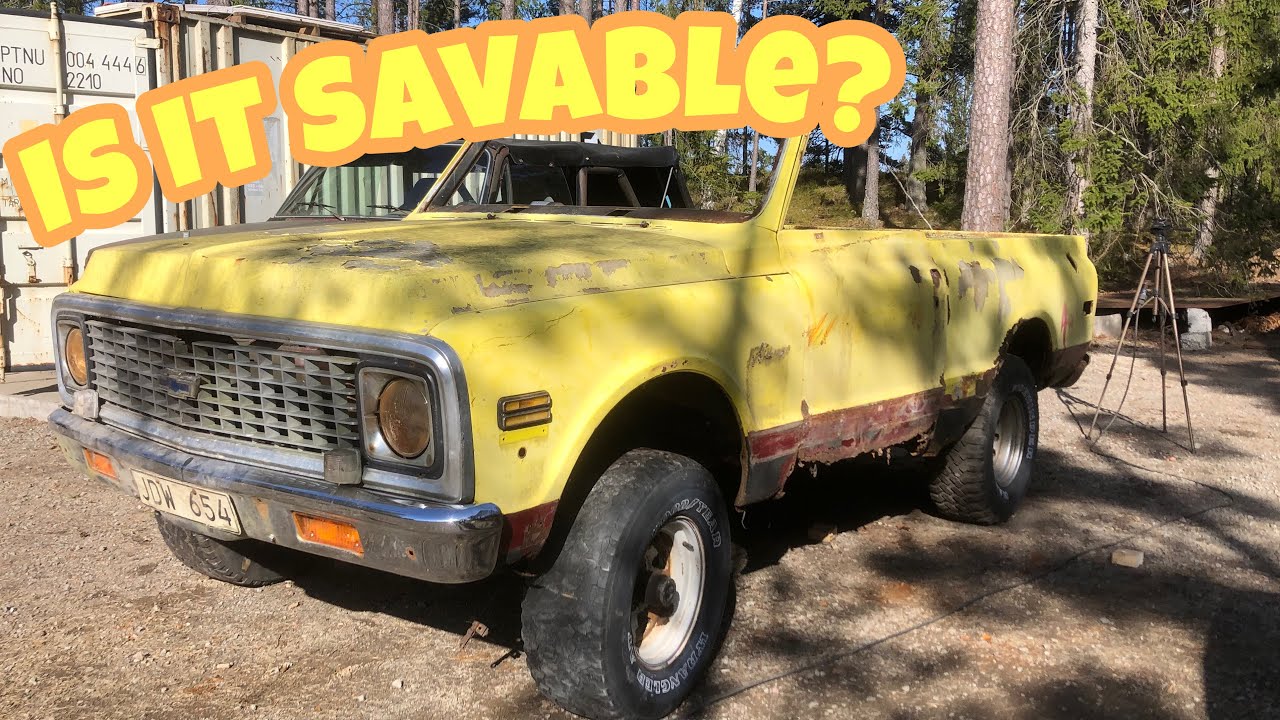 I bought the rustiest Chevy K5 Blazer ever. possible restoration?