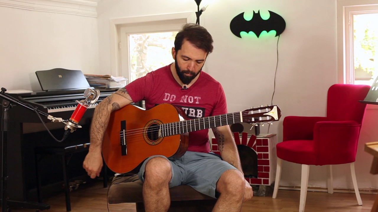 Fingerstyle Uzun İnce Bir Yoldayım Gitar Dersleri