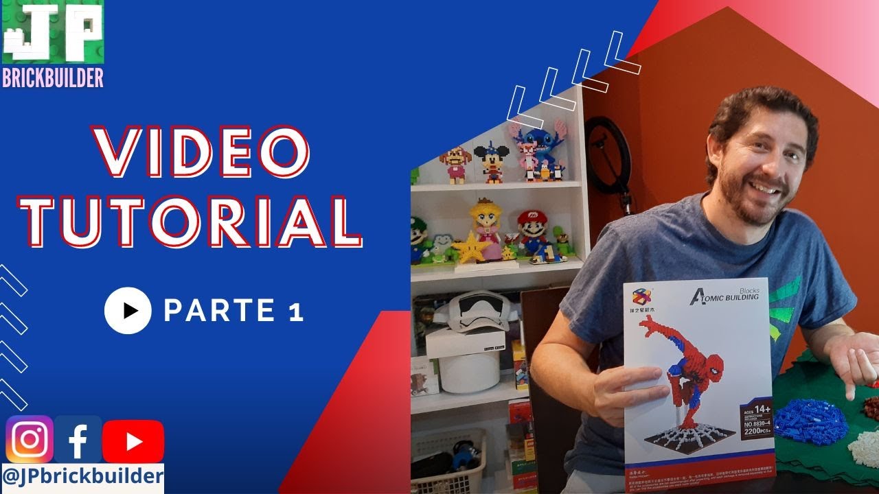 PART 1 SPIDERMAN BLOCK SET - Vídeo Tutorial