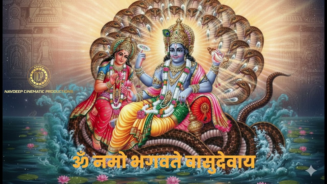Lord Vishnu Blessings | Good Luck, Mental Peace & Protection | Powerful Vishnu Mantra & Meditation