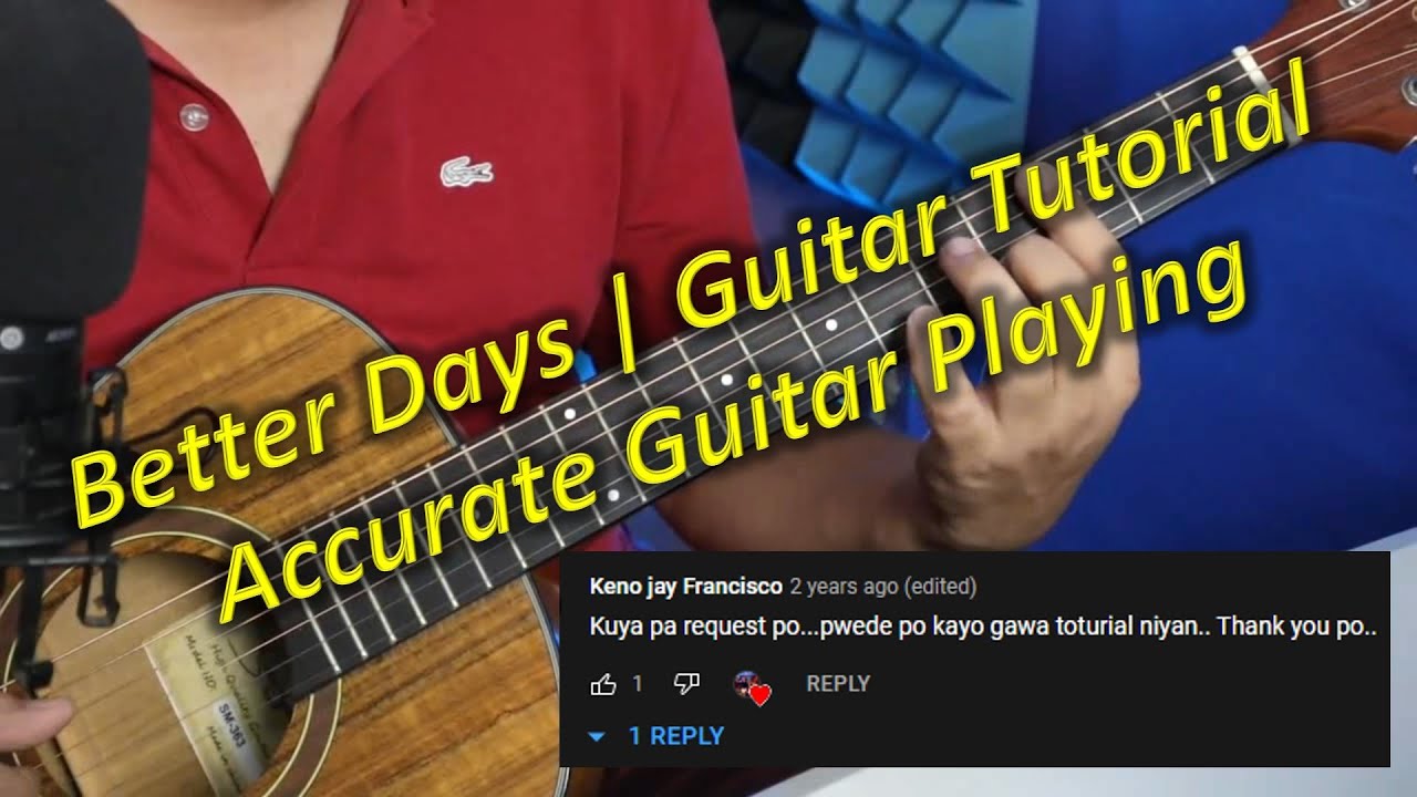 Better Days by Dianne Reeves | Guitar Tutorial | Accurate Guitar Playing