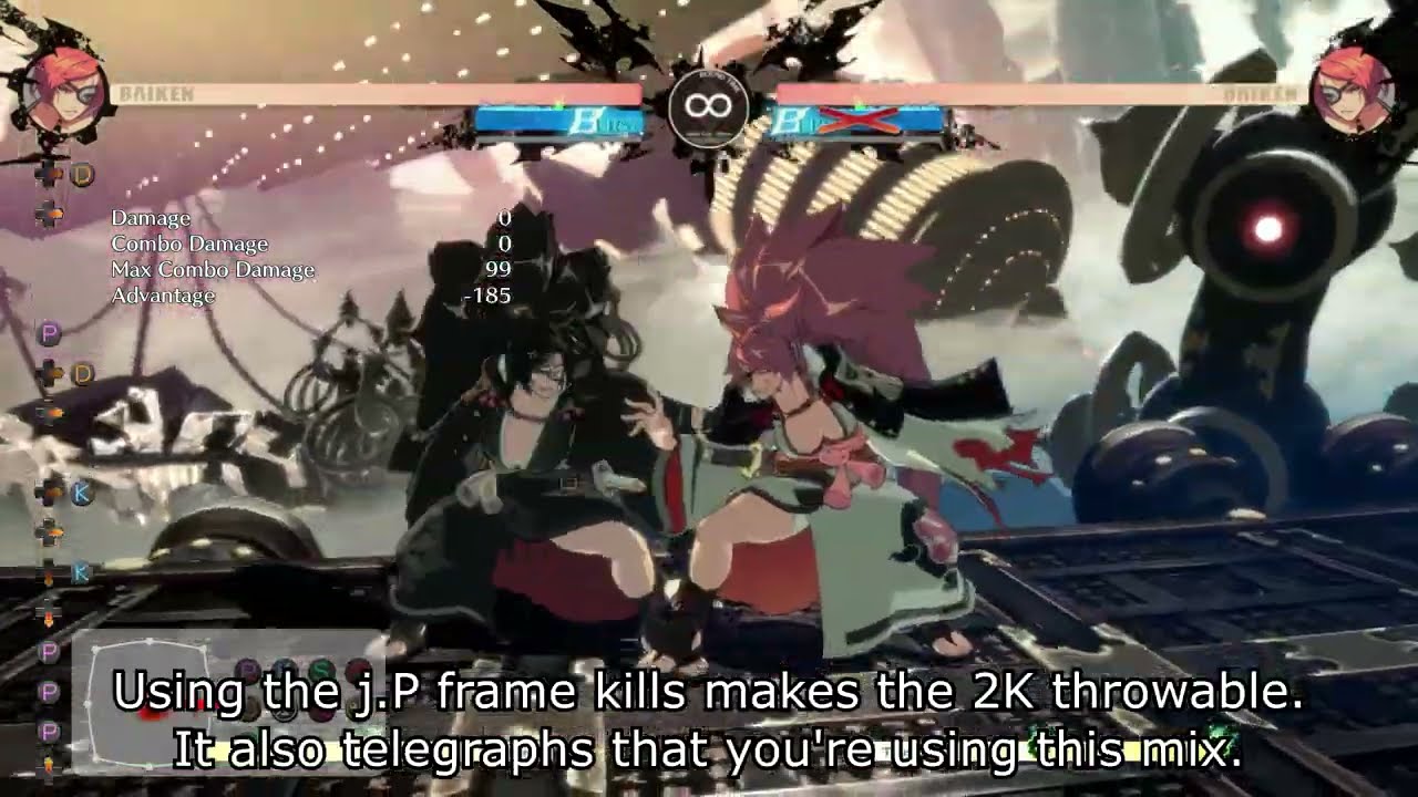 Baiken Throw Okizeme - GGST Season 3