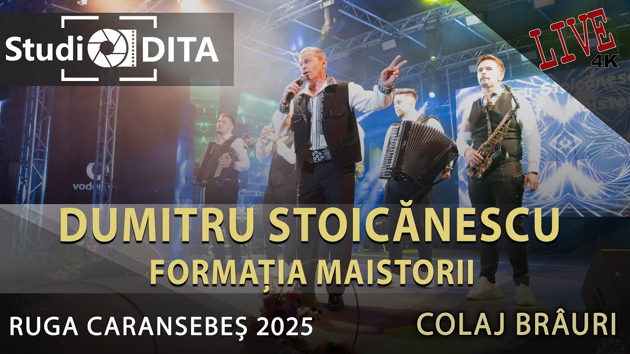 Dumitru Stoicanescu 🎷Formatia Maistorii ❌ Colaj Brauri LIVE ❌  Ruga de la Caraansebes 2025