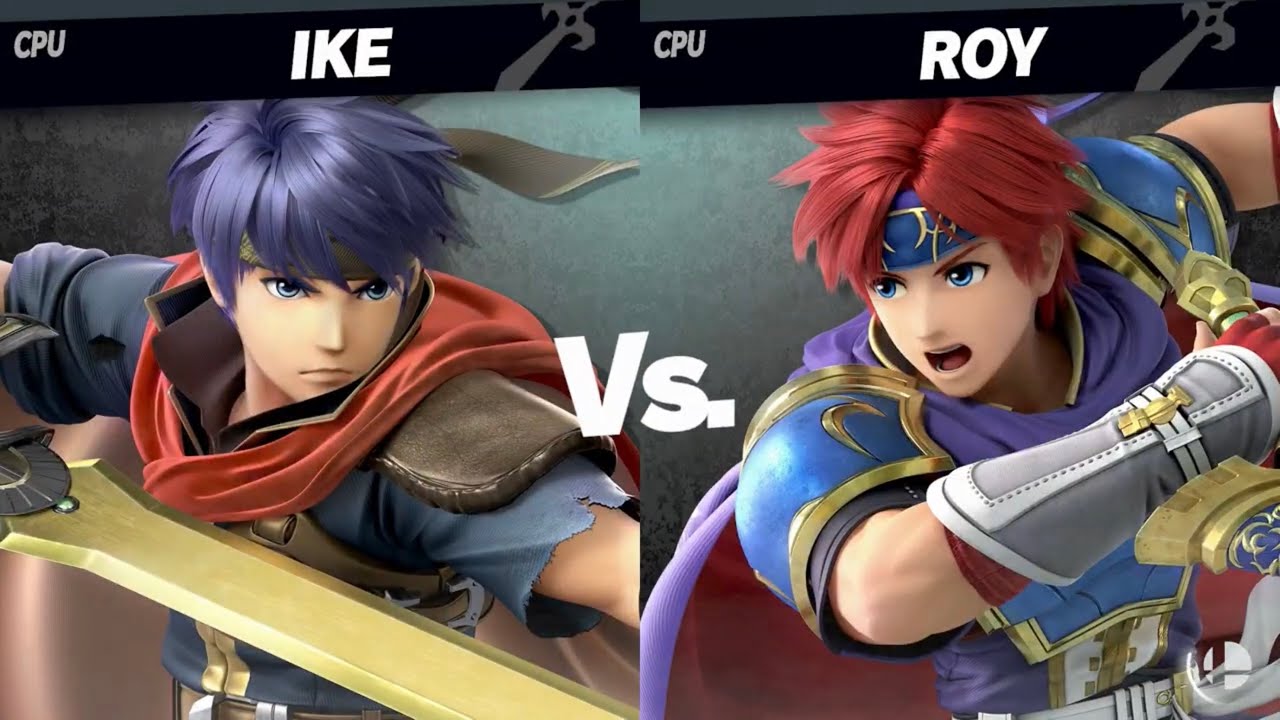 Super Smash Bros. Ultimate - Ike vs Roy