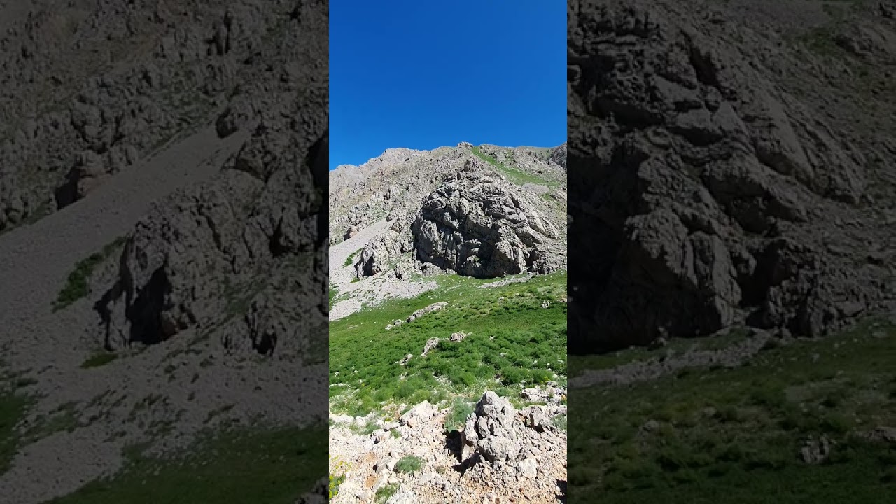 Tunceli Ovacık mercan vadisi Şahverdi Dağı zirve