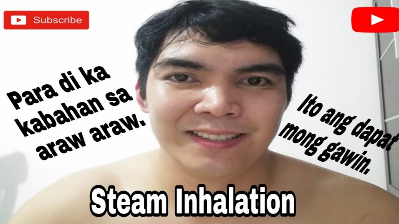 Proper STEAM INHALATION for the whole body | Tamang pag Suob ng katawan | Don Manluyao TV |Vlog#6