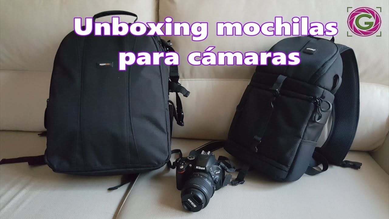 Mochilas para cámaras. Comparación Neewer y Amazon - #TecnoGlirp