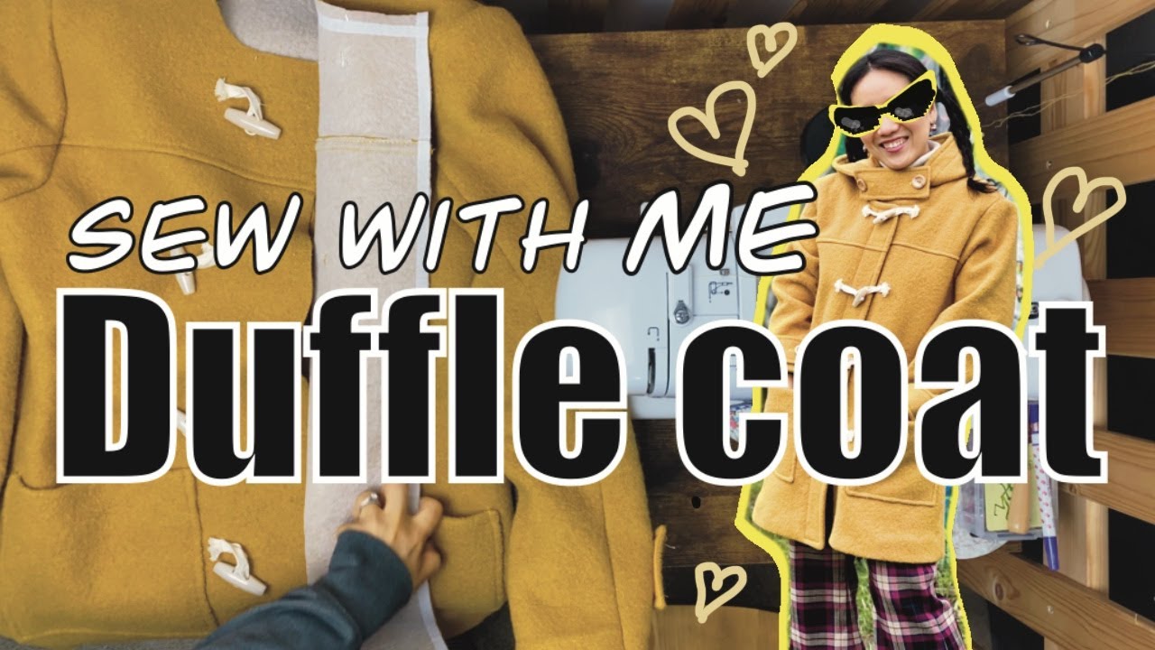 Sew with me | Duffle coat 떡볶이 코트 만들기