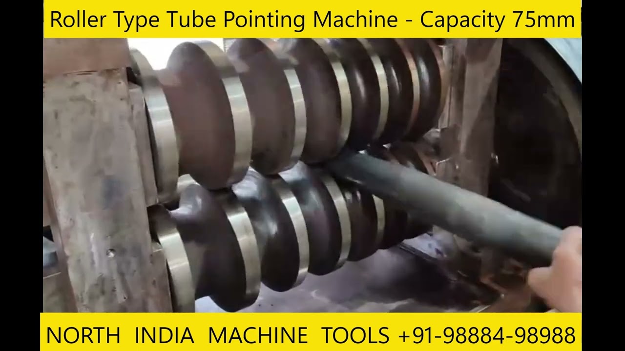 NIMT Tube Pointing Machine 75mm - North India Machine Tools - www.nimtmachines.com