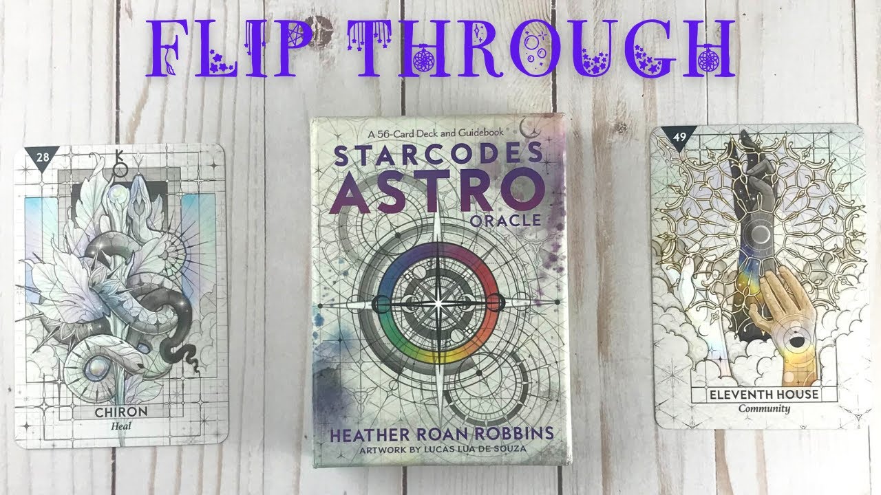 Starcodes Astro Oracle Cards 💫 Flip Through, Walkthrough, Unboxing, Review 💫 Astrology Oracle Deck