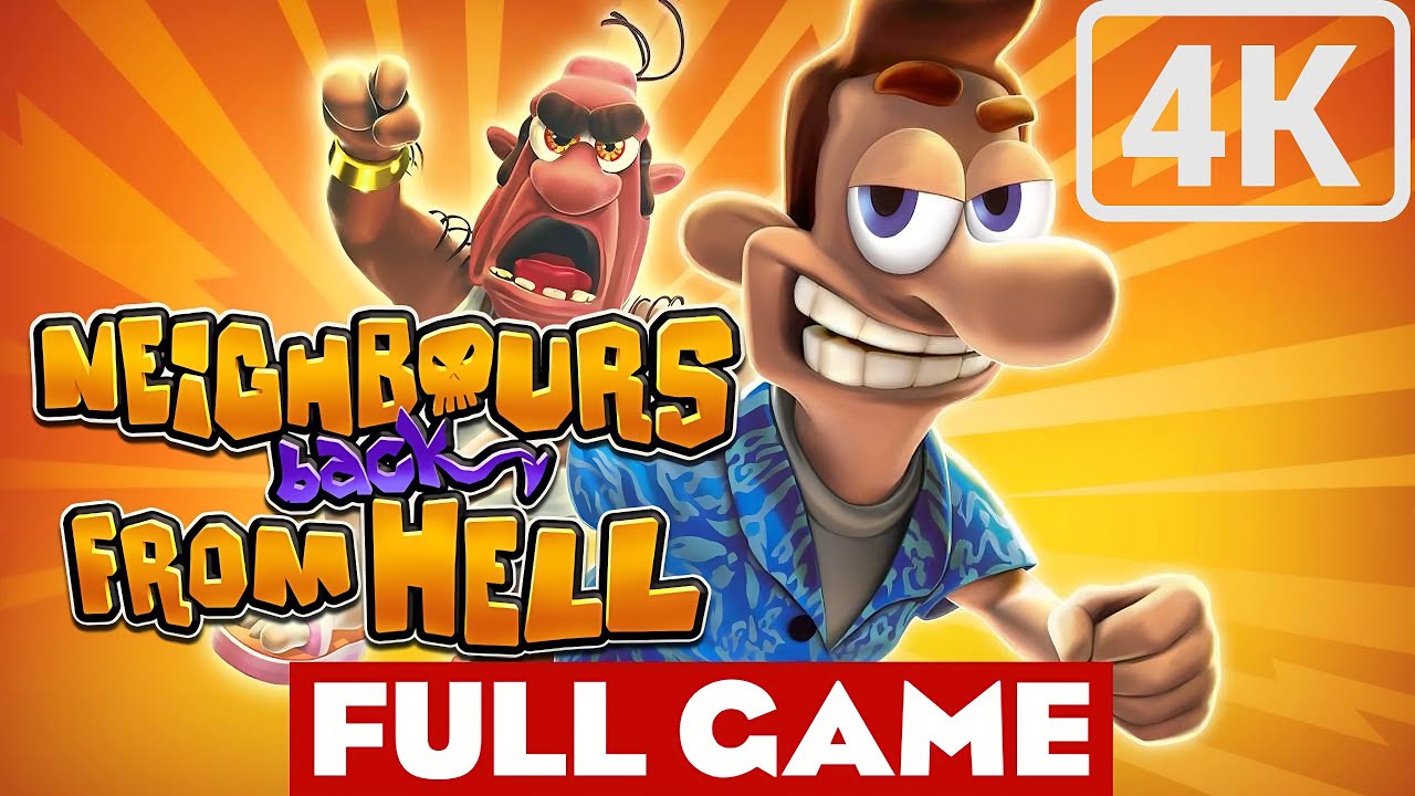 Neighbours back from Hell Gameplay walkthrough full game 100% (PC 4K UHD) - No Commentary
