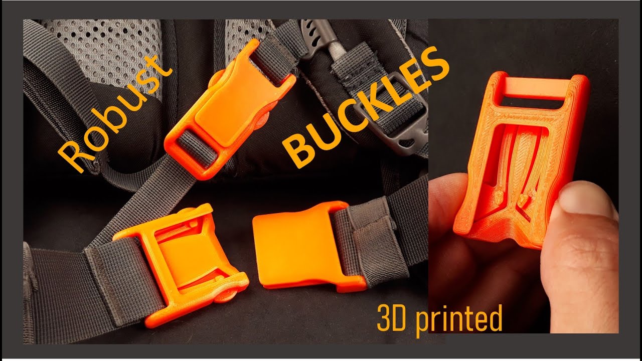 Robust BUCKLES - 3D printed