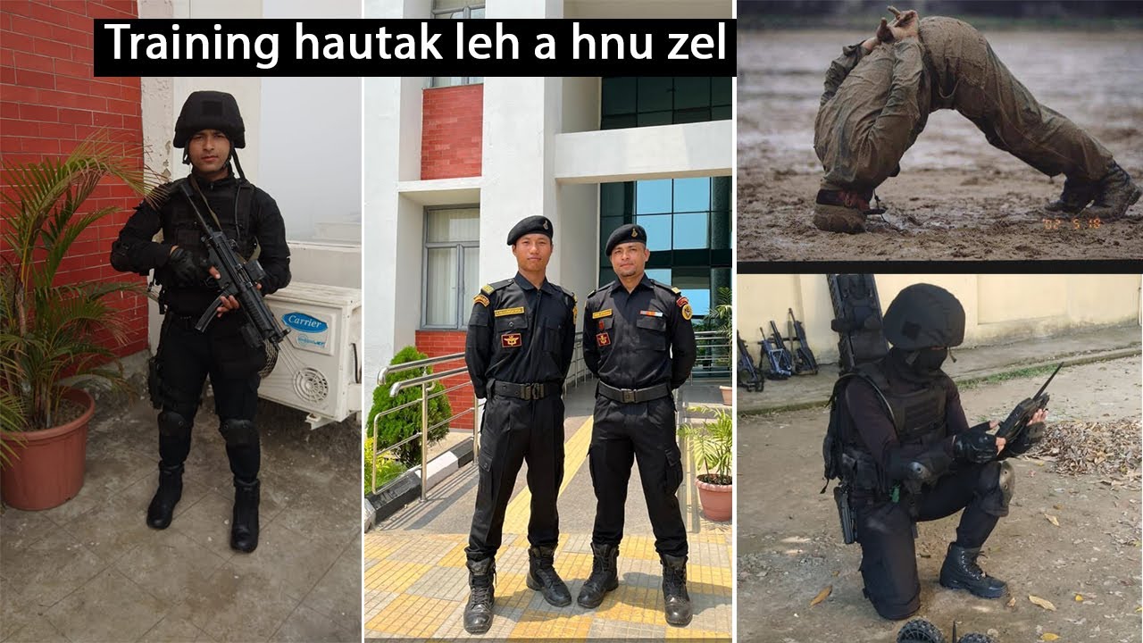 Mizo Black Cat Commando in a thil tawn a sawi chu