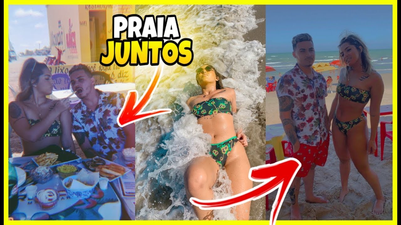 LEVEI ELE PARA ALMOÇAR NA PRAIA E CONVERSAMOS!!!