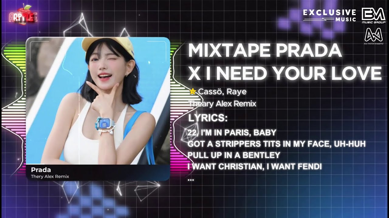 Mixtape 4in1 - Prada x Dido Thank You x I Need Your Love - Theary Alex Remix