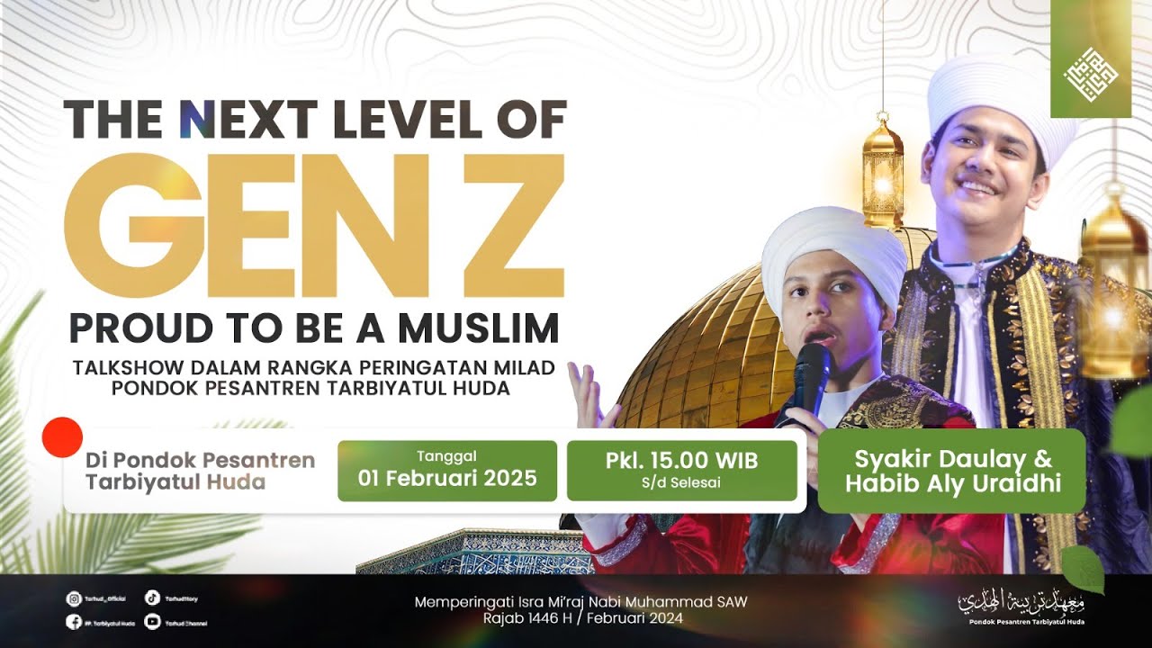( LIVE ) TALKSHOW  | SYAKIR DAULAY | THE NEXT LEVEL OF GEN Z | Pround To Be A Muslim