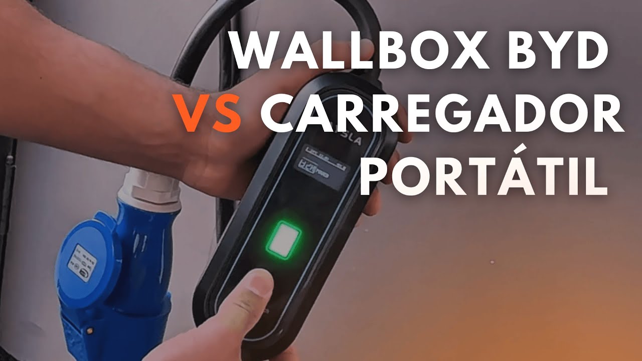Wallbox BYD VS Carregador Portátil 